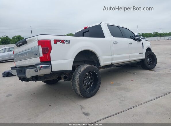 1FT7W2BT2KEE40131 2019 FORD F-250 White Հետևի աջ