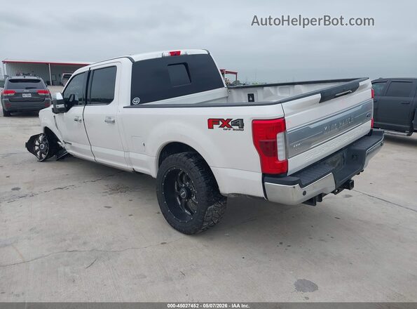 1FT7W2BT2KEE40131 2019 FORD F-250 White Հետևի ձախ