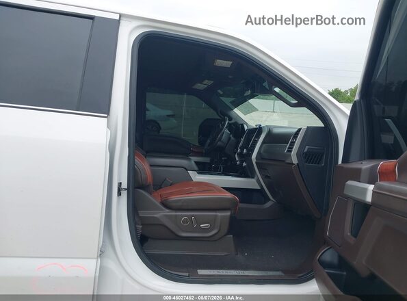 1FT7W2BT2KEE40131 2019 FORD F-250 White Սալոնի դիմացի տեսք