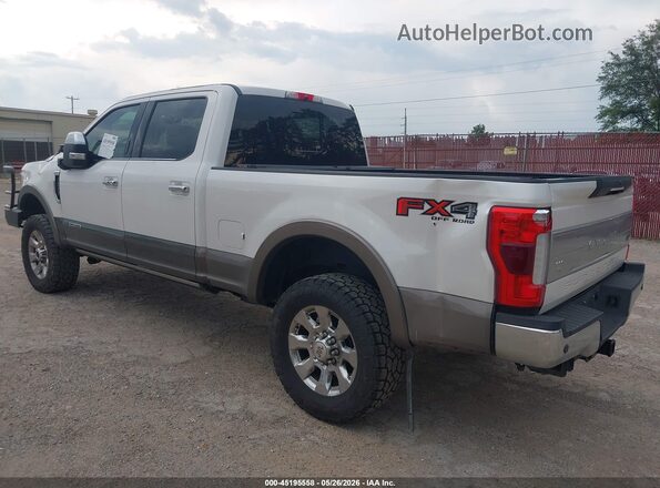 1FT7W2BT2KEG71806 2019 FORD F-250 White Tył lewy