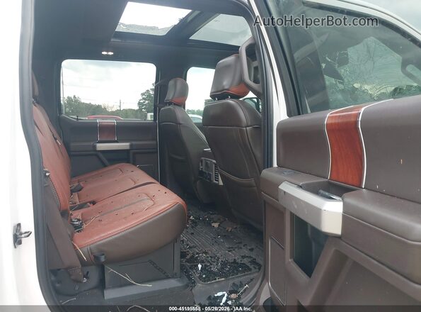 1FT7W2BT2KEG71806 2019 FORD F-250 White Widok naklejki z numerem VIN