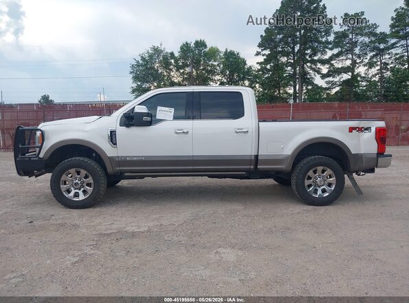 1FT7W2BT2KEG71806 2019 FORD F-250 White Widok wnętrza 360 stopni