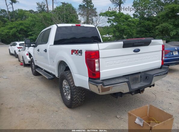 1FT7W2BT2NED42804 2022 FORD F-250 Белый Задняя левая четверть