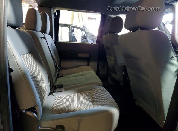 1FT7W2BT3GEC96211 2016 FORD F250 Blue Вид задніх сидінь