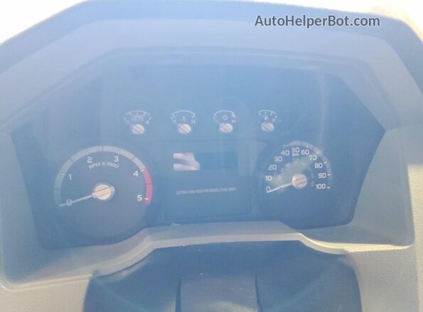 1FT7W2BT3GEC96211 2016 FORD F250 Blue Вид щитка приладів