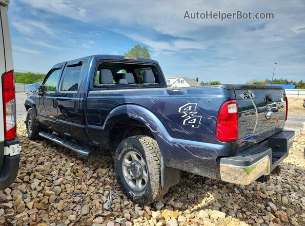 1FT7W2BT3GEC96211 2016 FORD F250 Blue Задня ліва чверть