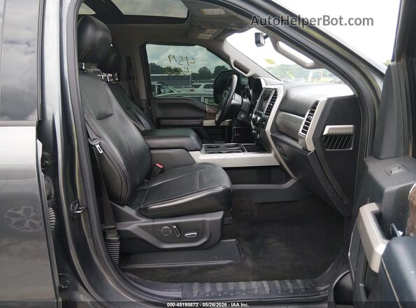 1FT7W2BT3HEC08307 2017 FORD F-250 Серый Вид салона спереди