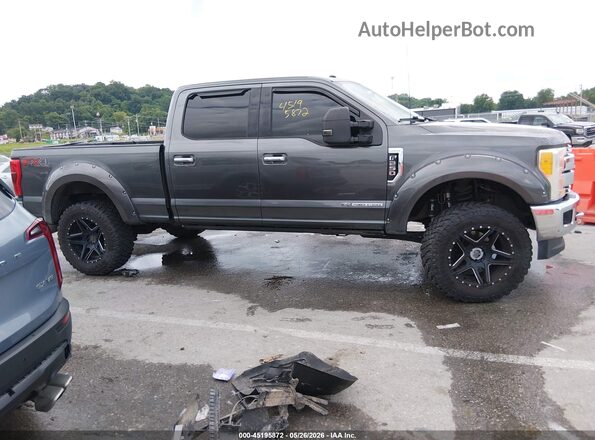 1FT7W2BT3HEC08307 2017 FORD F-250 Серый Панорамный вид салона 360°