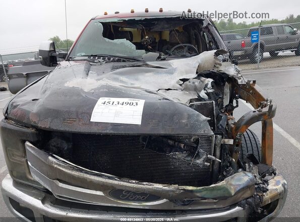1FT7W2BT3HEC61234 2017 FORD F-250 Maroon უკანა ხედი