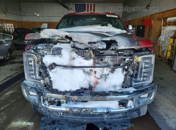 1FT7W2BT3HED06589 2017 FORD F Red Դիմացի տեսք