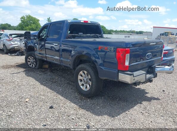 1FT7W2BT3KEF27441 2019 FORD F-250 Blue Հետևի ձախ