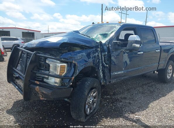 1FT7W2BT3KEF27441 2019 FORD F-250 Blue Դիմացի տեսք