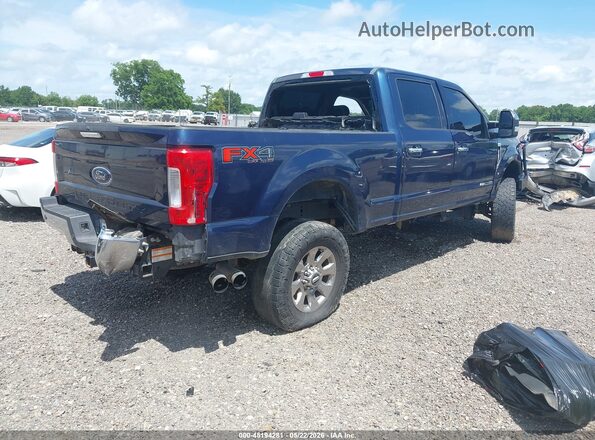 1FT7W2BT3KEF27441 2019 FORD F-250 Blue Հետևի աջ