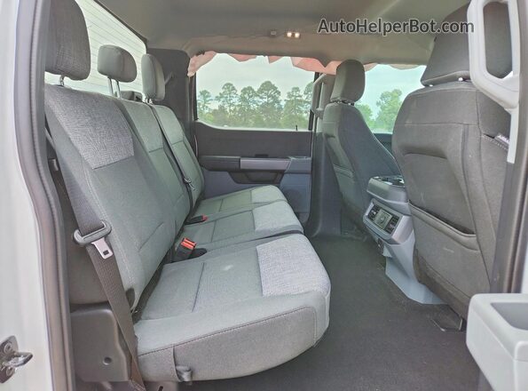 1FT7W2BT3SEC60057 2025 FORD F250 White Rear seats view