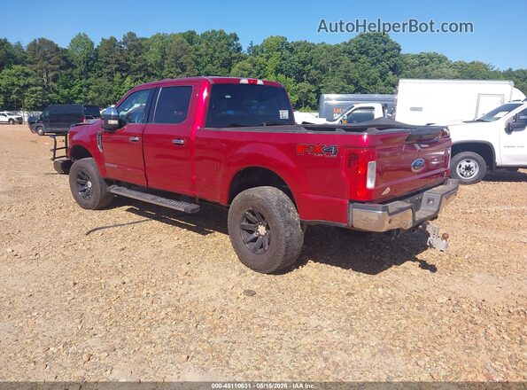 1FT7W2BT4HEE82003 2017 FORD F-250 Maroon 
