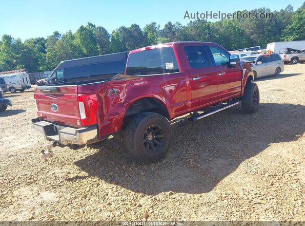 1FT7W2BT4HEE82003 2017 FORD F-250 Maroon 