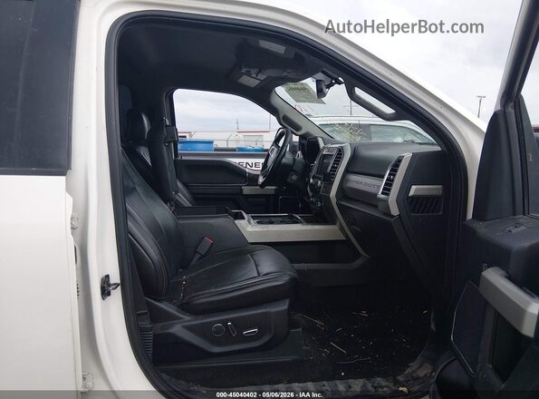 1FT7W2BT4HEE91414 2017 FORD F-250 White წინა სალონის ხედი