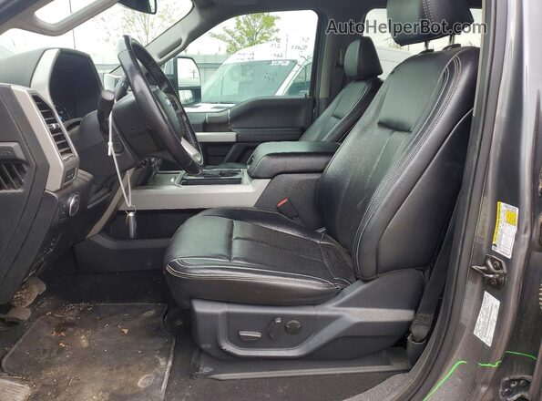 1FT7W2BT4MED87452 2021 FORD F250 Silver Widok wnętrza z przodu