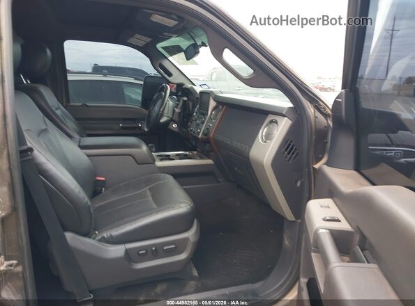 1FT7W2BT5GEB67922 2016 FORD F-250 Brown Widok wnętrza z przodu