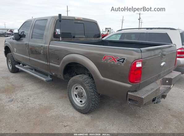 1FT7W2BT5GEB67922 2016 FORD F-250 Brown Tył lewy