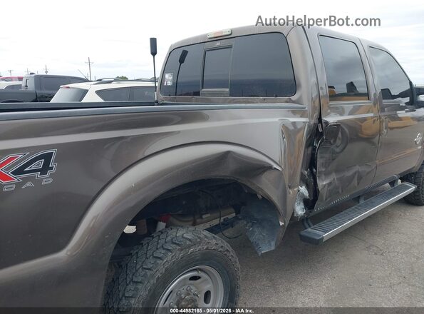 1FT7W2BT5GEB67922 2016 FORD F-250 Brown Widok z przodu