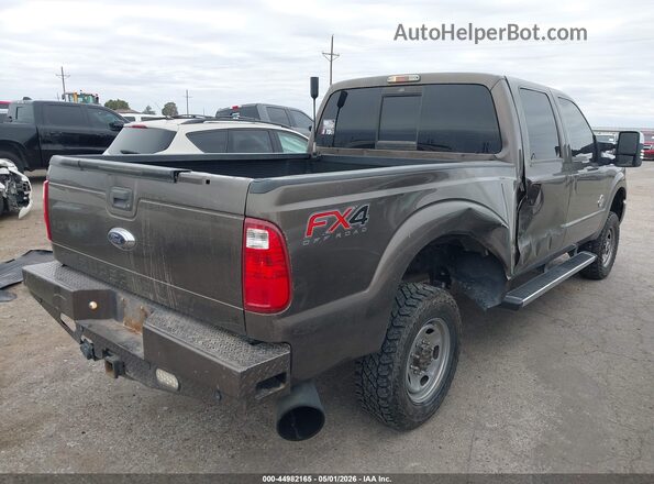 1FT7W2BT5GEB67922 2016 FORD F-250 Brown Tył prawy