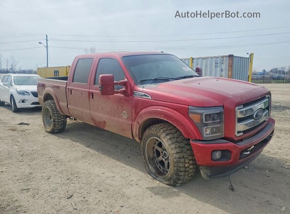 1FT7W2BT5GED07015 2016 FORD F250 Burgundy Przód prawy