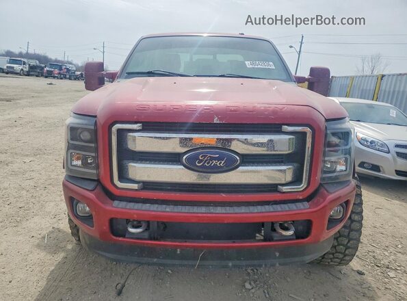 1FT7W2BT5GED07015 2016 FORD F250 Burgundy Widok z przodu