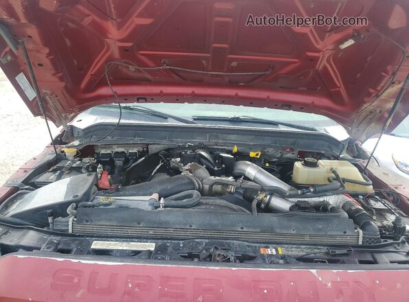 1FT7W2BT5GED07015 2016 FORD F250 Burgundy Widok wnętrza z tyłu