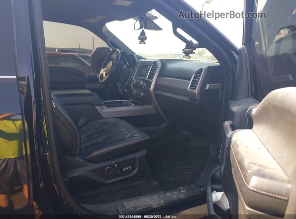 1FT7W2BT5JEB16637 2018 FORD F-250 Black წინა სალონის ხედი
