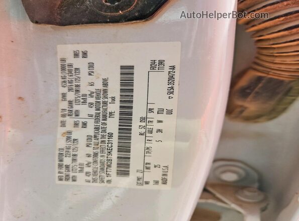 1FT7W2BT5KEC31160 2019 FORD F250 Белый 