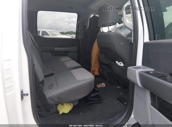 1FT7W2BT5SEC34706 2025 FORD F-250 White Widok naklejki z numerem VIN