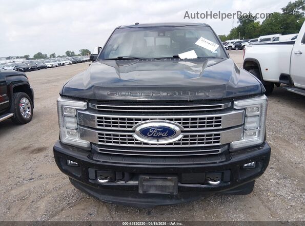 1FT7W2BT6JEB07476 2018 FORD F-250 Черный Вид щитка приборов