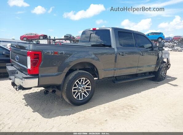 1FT7W2BT6KEE52296 2019 FORD F-250 Gray Trasero derecho