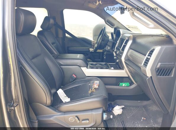 1FT7W2BT6KEE52296 2019 FORD F-250 Gray Vista interior delantera