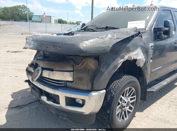 1FT7W2BT6KEE52296 2019 FORD F-250 Gray Vista interior de 360 grados