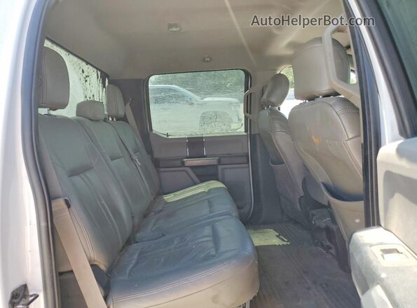 1FT7W2BT7HED68982 2017 FORD F250 White Widok tylnych siedzeń