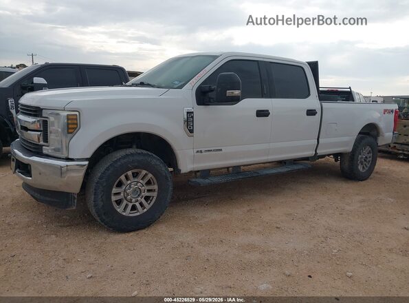1FT7W2BT7KEE86778 2019 FORD F-250 White Առջևի ձախ երեք քառորդ տեսարան