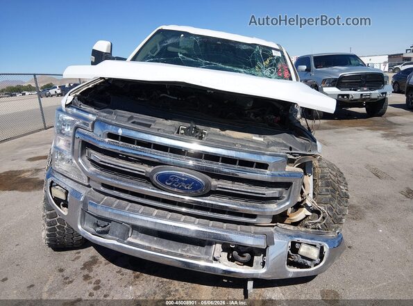 1FT7W2BT7LEC44378 2020 FORD F-250 White Vista del cuadro de instrumentos