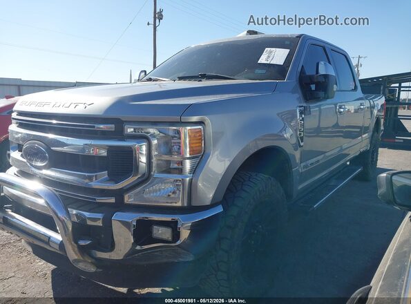 1FT7W2BT7LEC87764 2020 FORD F-250 Silver წინა მარცხენა ხედი სამი მეოთხედიდან