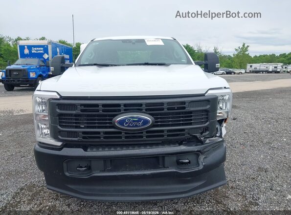 1FT7W2BT7TEC72066 2026 FORD F-250 White Вид щитка приладів