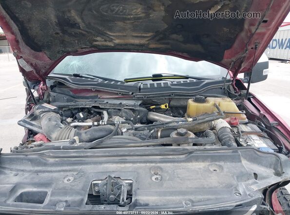 1FT7W2BT8HEC21165 2017 FORD F-250 Red უკანა ხედი