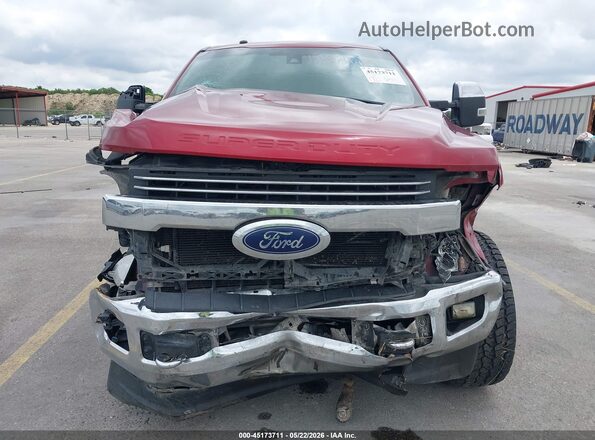 1FT7W2BT8HEC21165 2017 FORD F-250 Red წინა ხედი
