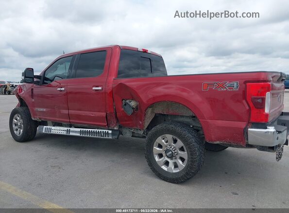 1FT7W2BT8HEC21165 2017 FORD F-250 Red 