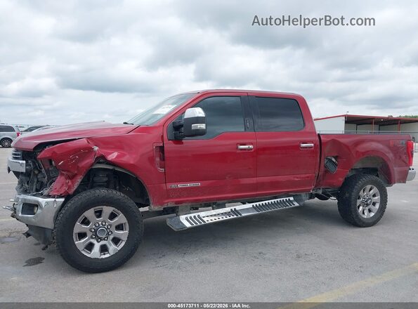 1FT7W2BT8HEC21165 2017 FORD F-250 Red 