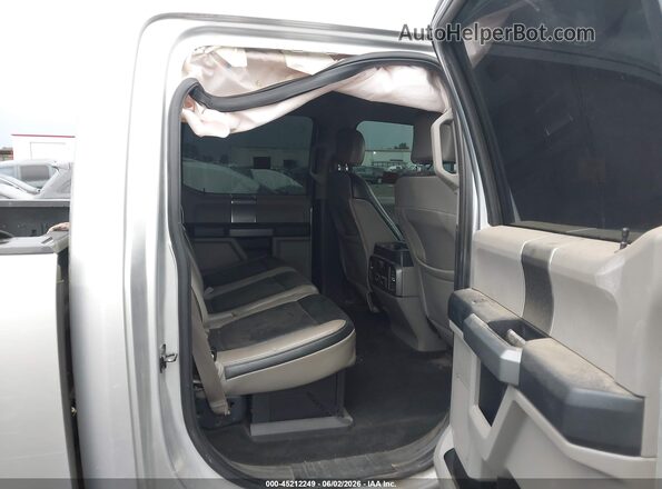 1FT7W2BT8HEE81808 2017 FORD F-250 Silver VIN sticker view