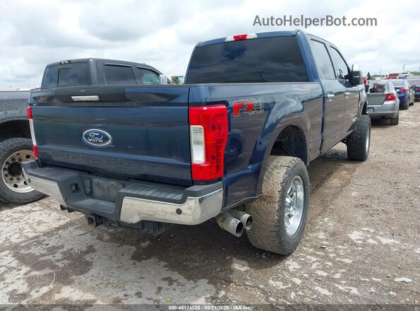 1FT7W2BT8JEC90668 2018 FORD F-250 Dark Blue Rear right