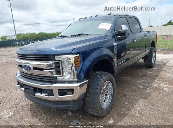 1FT7W2BT8JEC90668 2018 FORD F-250 Dark Blue Front left