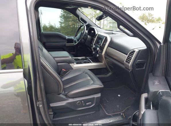 1FT7W2BT8LEE60479 2020 FORD F-250 Black Front interior view