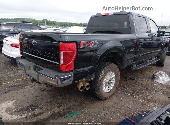 1FT7W2BT8MEC39952 2021 FORD F-250 Black Trasero derecho